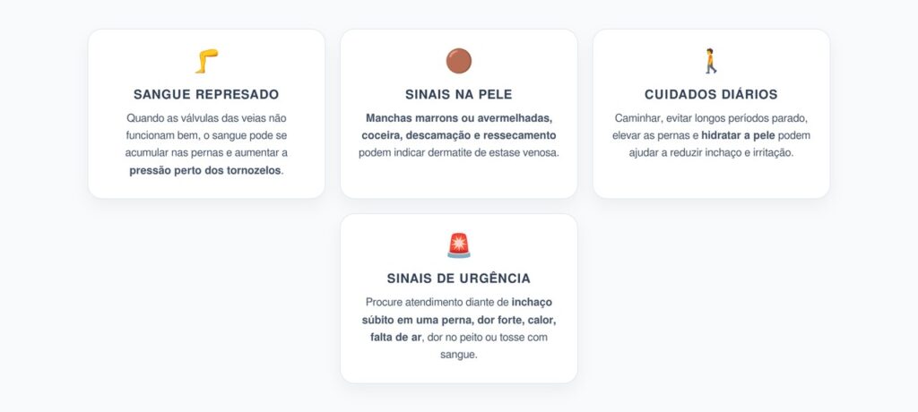 Tornozelos Escuros e Inchados: Sinais de Má Circulação nas Veias