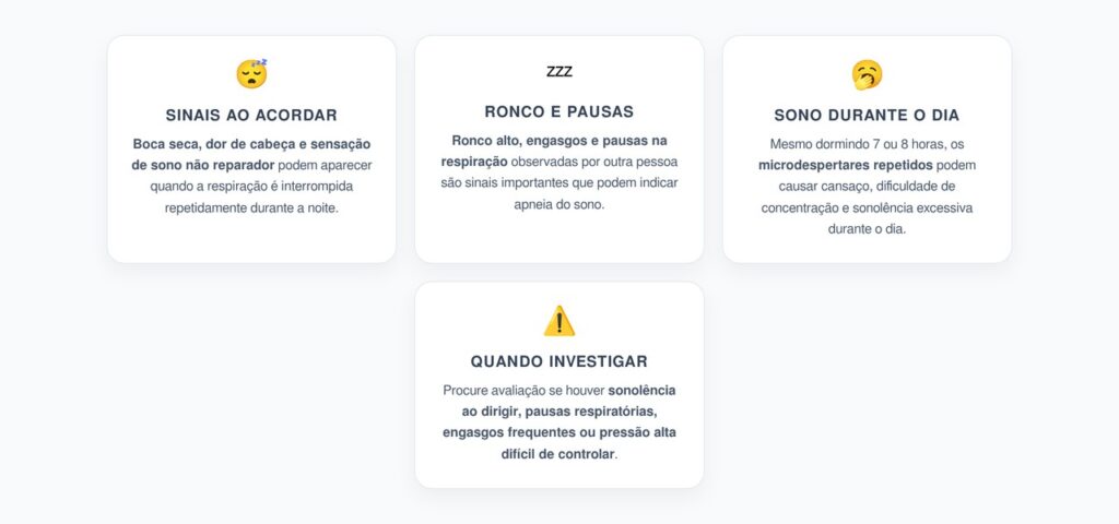 Ronco Alto, Boca Seca e Sono Durante o Dia: Sinais de Apneia do Sono