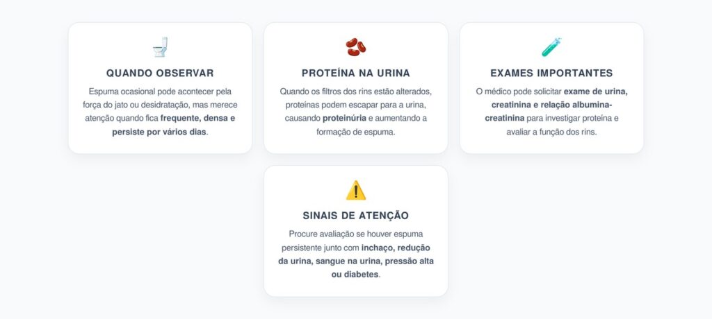 Urina Espumosa por Vários Dias: Pode Ser Sinal de Proteína na Urina