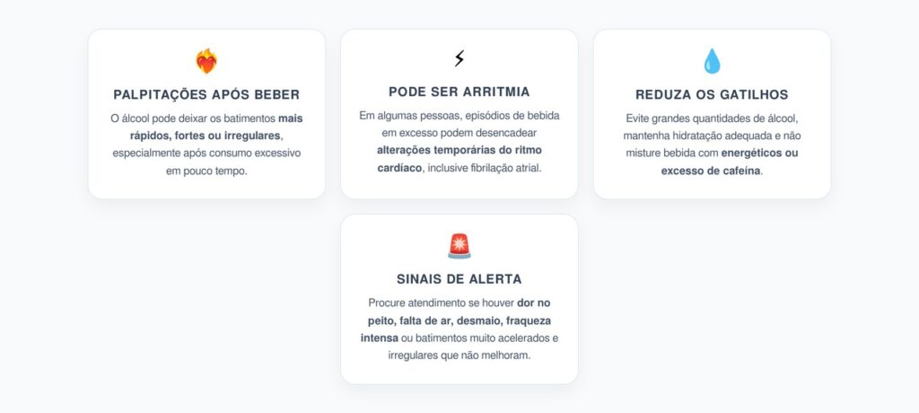 Coração Disparando Após Beber: Quando o Álcool Pode Desencadear Arritmia