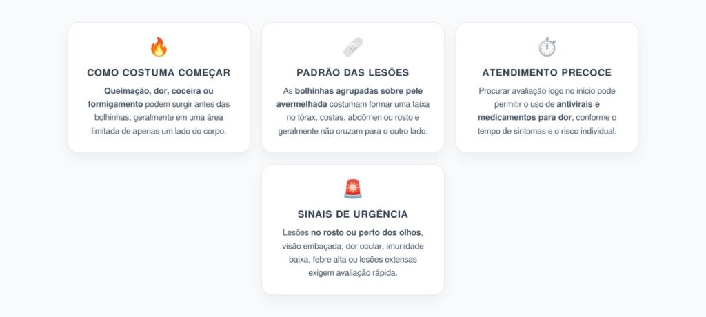 Queimação e Bolhinhas de um Lado do Corpo: Sinais de Cobreiro e Quando Procurar Atendimento