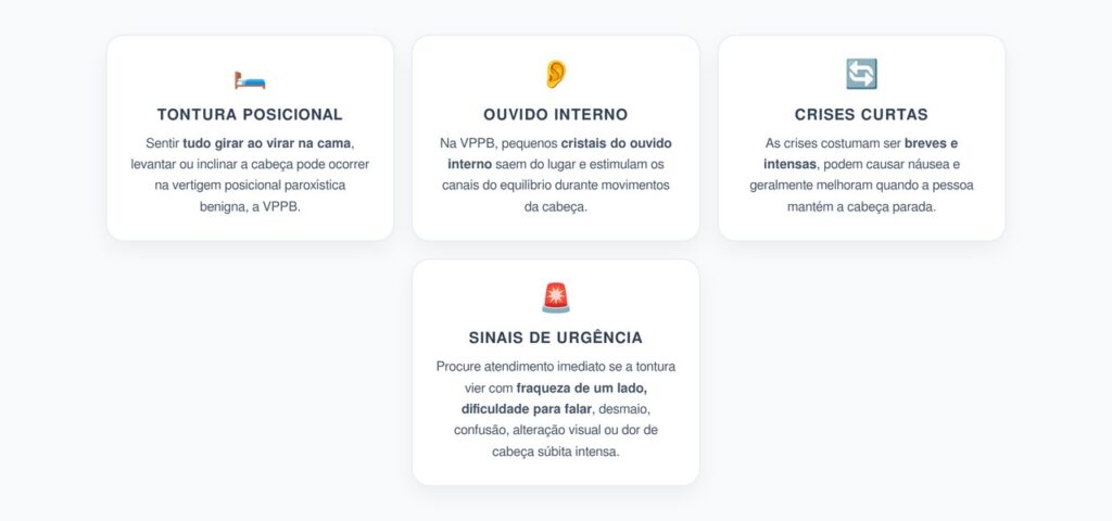 Tontura ao Virar na Cama: Quando a Sensação de Giro Pode Ser VPPB