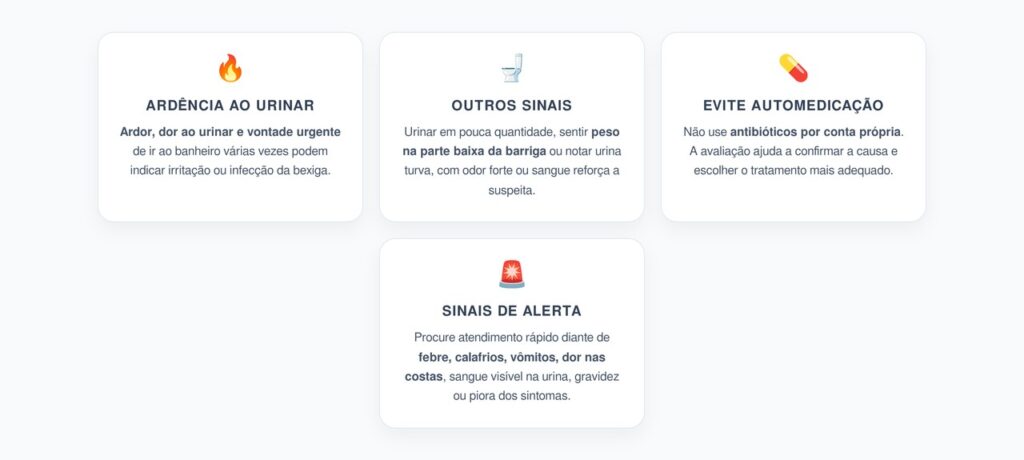 Ardência ao Urinar e Vontade Frequente: Sinais de Infecção Urinária