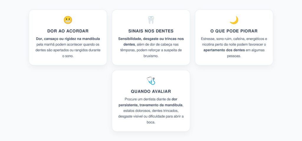 Dor na Mandíbula ao Acordar: Sinais que Podem Indicar Bruxismo