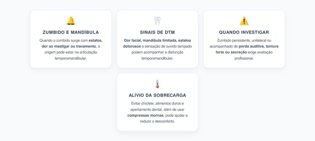 Zumbido com Estalos e Dor ao Mastigar: Sinais de Disfunção na Mandíbula