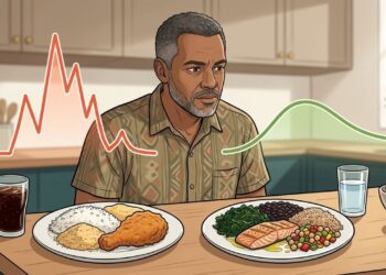 Sentir fome novamente pouco tempo depois do almoço não é apenas falta de controle: pode ter relação com picos de glicose e uma refeição pouco saciante