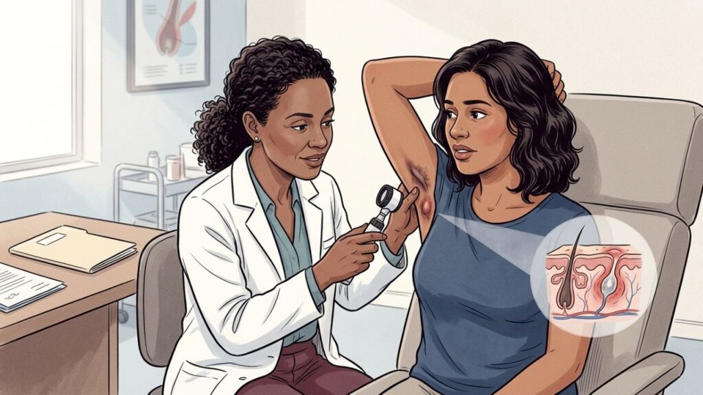 Nódulos dolorosos que deixam cicatrizes exigem avaliação dermatológica especializada.