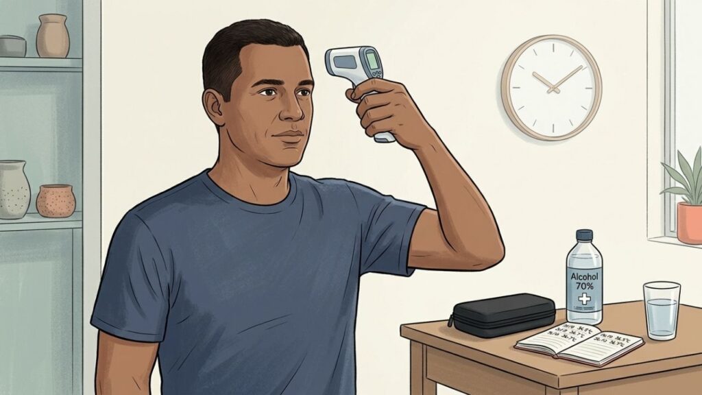 Preparo, posicionamento e aparelho adequado reduzem erros na medição da temperatura.