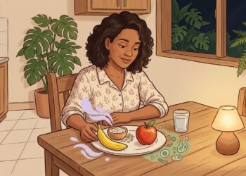Maçã ou banana antes de ir dormir: qual é melhor para o sono, controle da ansiedade e saúde intestinal