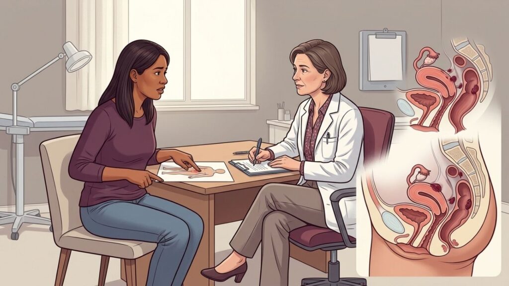 Dor ao evacuar ou na relação reforça a suspeita de endometriose.