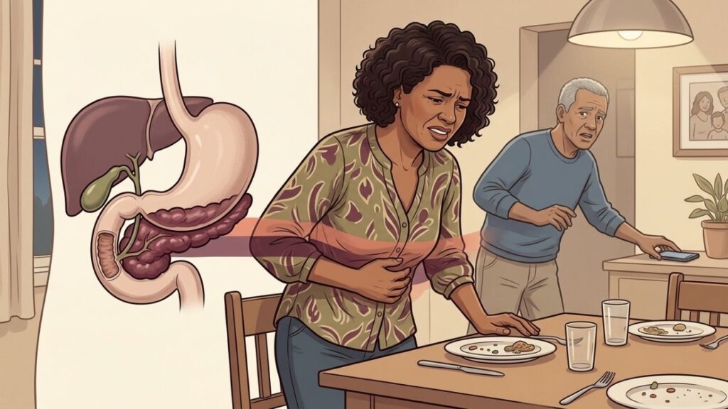 Náuseas, vômitos e dor em faixa exigem avaliação médica imediata.