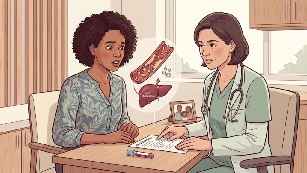 Genética e metabolismo podem elevar o colesterol mesmo com alimentação equilibrada.