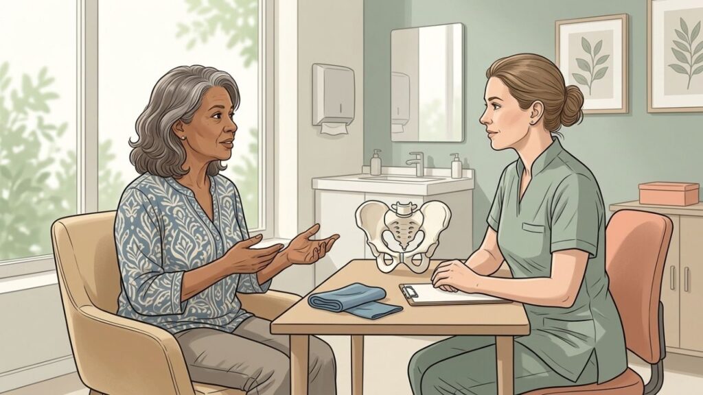Fisioterapia pélvica ajuda a recuperar continência, segurança e qualidade de vida.