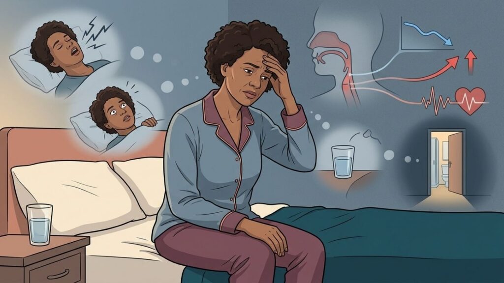 Cansaço matinal, noctúria e dor de cabeça podem revelar apneia do sono.