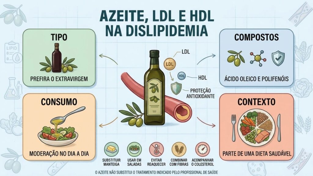 Tipo, compostos, consumo e padrão alimentar influenciam os efeitos sobre o colesterol.