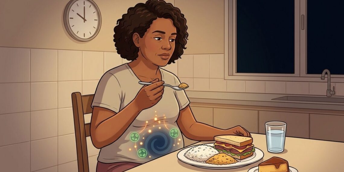 Comer tarde da noite engorda mesmo comendo a mesma quantidade de calorias? O que a ciência do relógio biológico diz