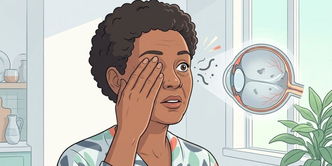 Ver flashes de luz e muitas moscas volantes de repente não é apenas cansaço visual: pode indicar uma alteração importante na retina