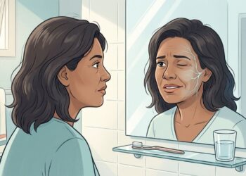 Sorriso torto e dificuldade repentina para fechar um dos olhos podem indicar paralisia facial, mas o AVC precisa ser descartado