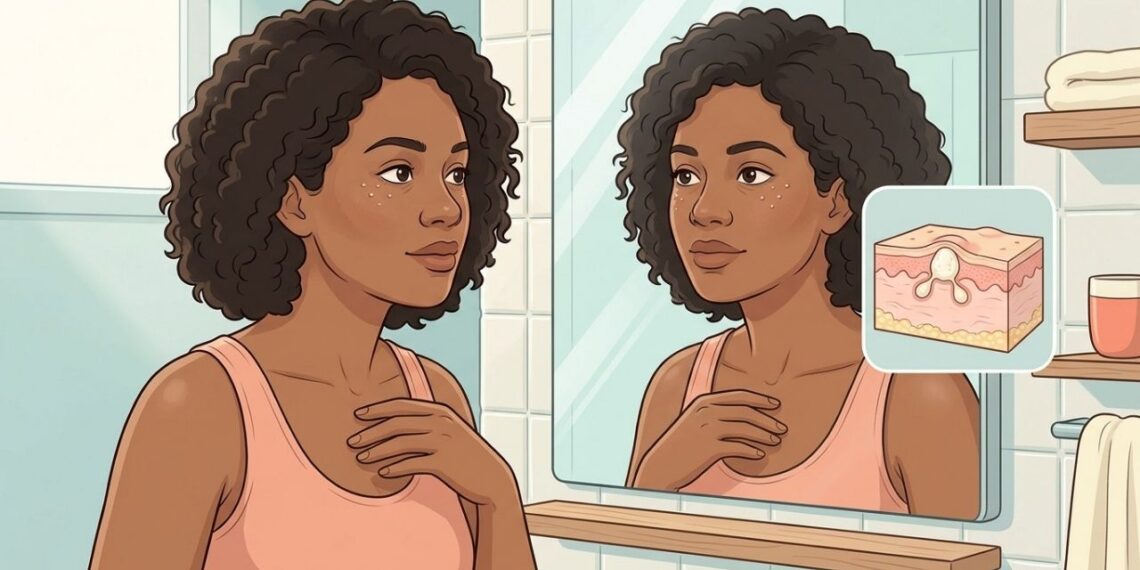 Ter pequenas bolinhas brancas na pele do rosto tem nome, são milia, e costumam ser inofensivas, mas o aparecimento em surto pede dermatologista
