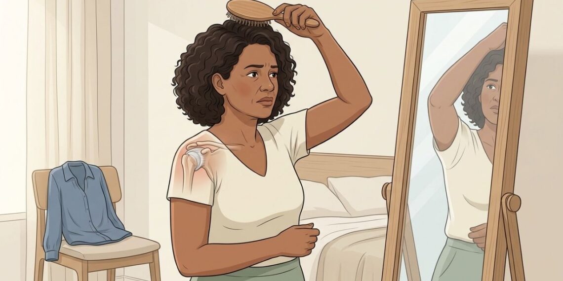 Dor e rigidez no ombro que pioram aos poucos e dificultam até pentear o cabelo podem indicar capsulite adesiva