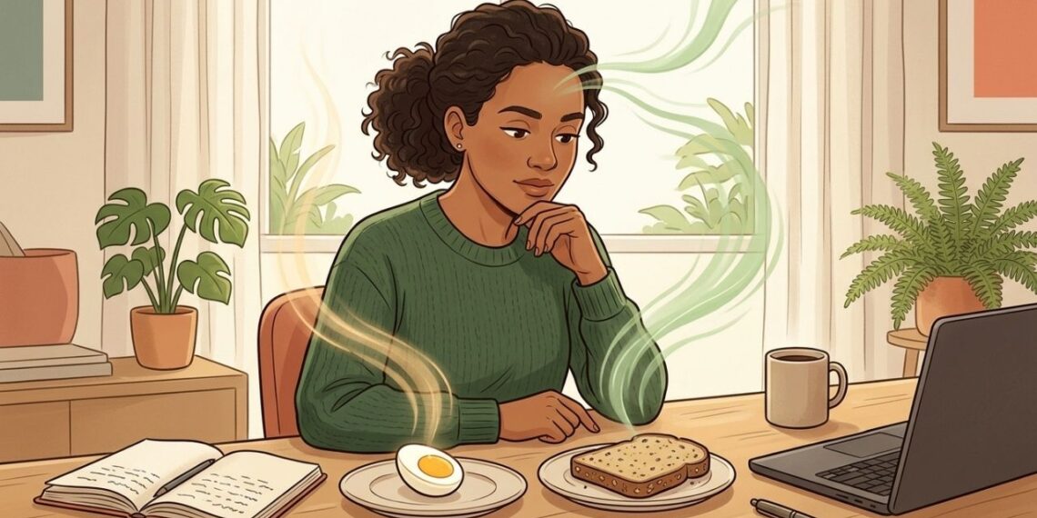 Ovo ou pão integral no lanche da tarde: qual é melhor para a fome, o foco e o controle do peso