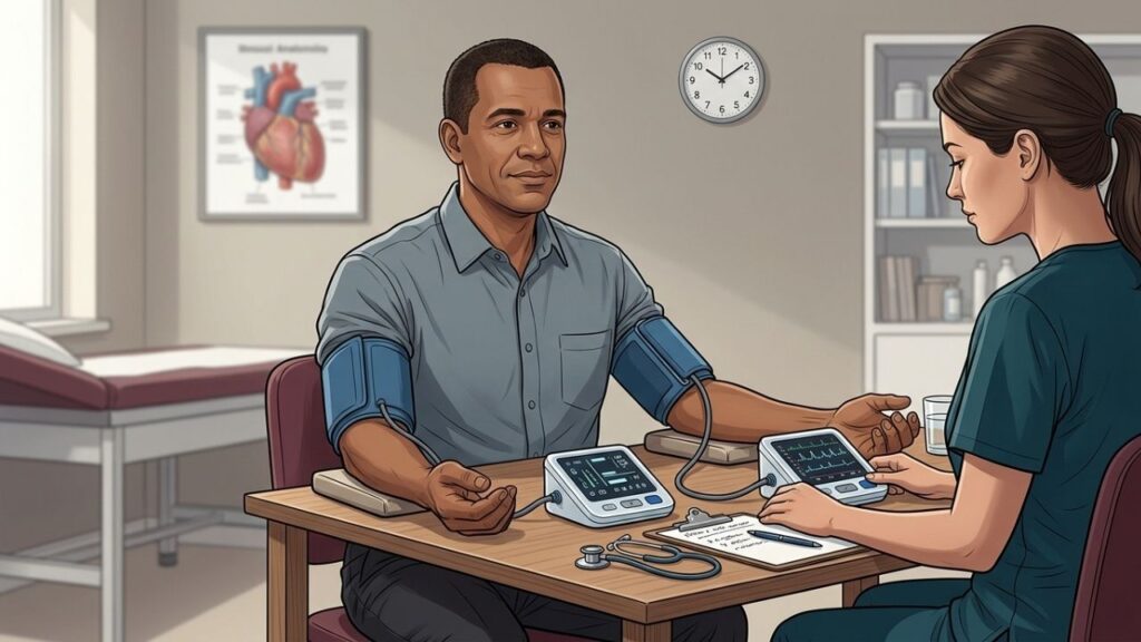 Medir os dois braços ajuda a evitar valores subestimados e diagnósticos imprecisos.