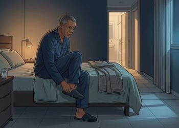Acordar várias vezes à noite para urinar pode ser um dos primeiros sinais de alteração nos rins ou na próstata