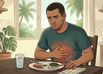 Aquela azia constante depois de comer pode não ser só refluxo: gastrite por H. pylori é uma causa comum ignorada