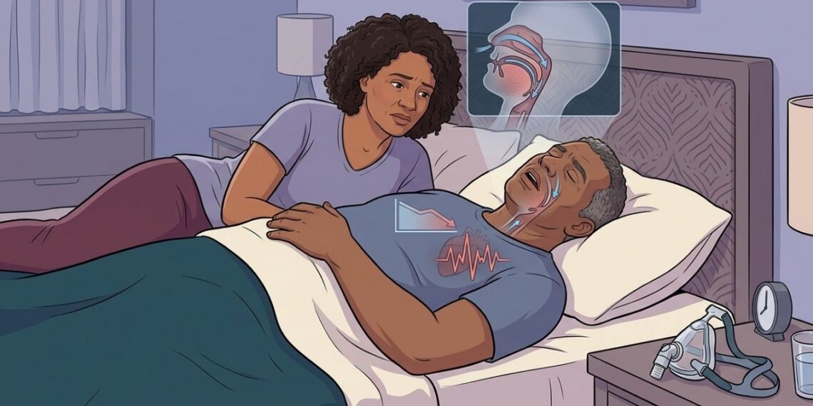 Determinados sinais durante o sono podem apontar para o começo de apneia e doenças do coração