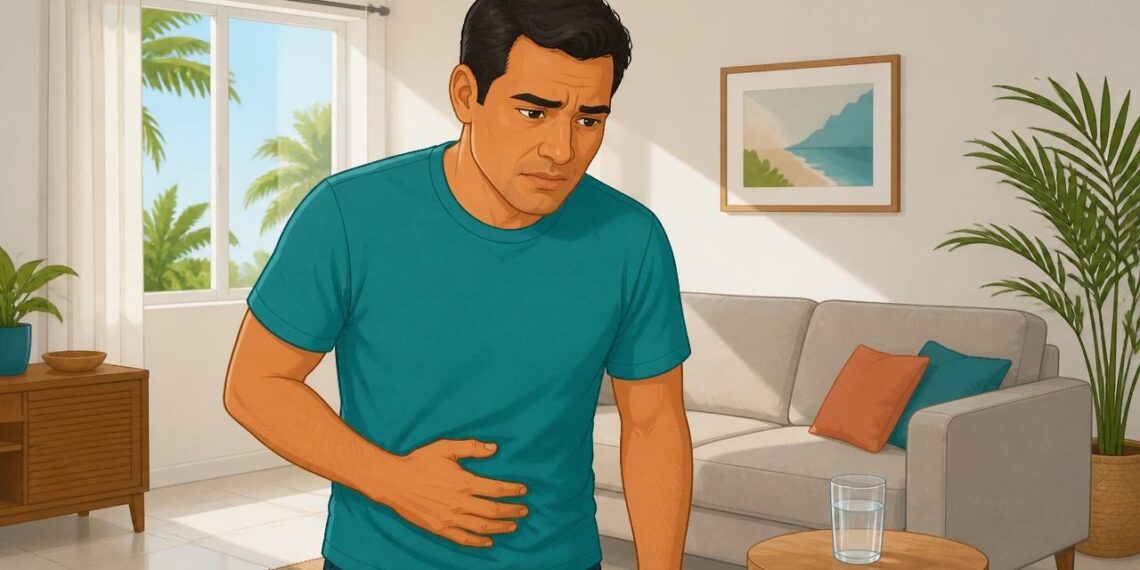 Dor abdominal que se concentra no lado direito: a pista que diferencia apendicite de gases intestinais