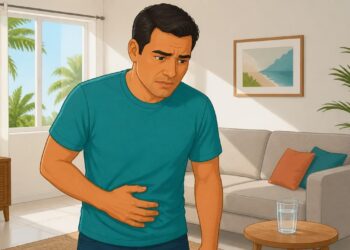 Dor abdominal que se concentra no lado direito: a pista que diferencia apendicite de gases intestinais