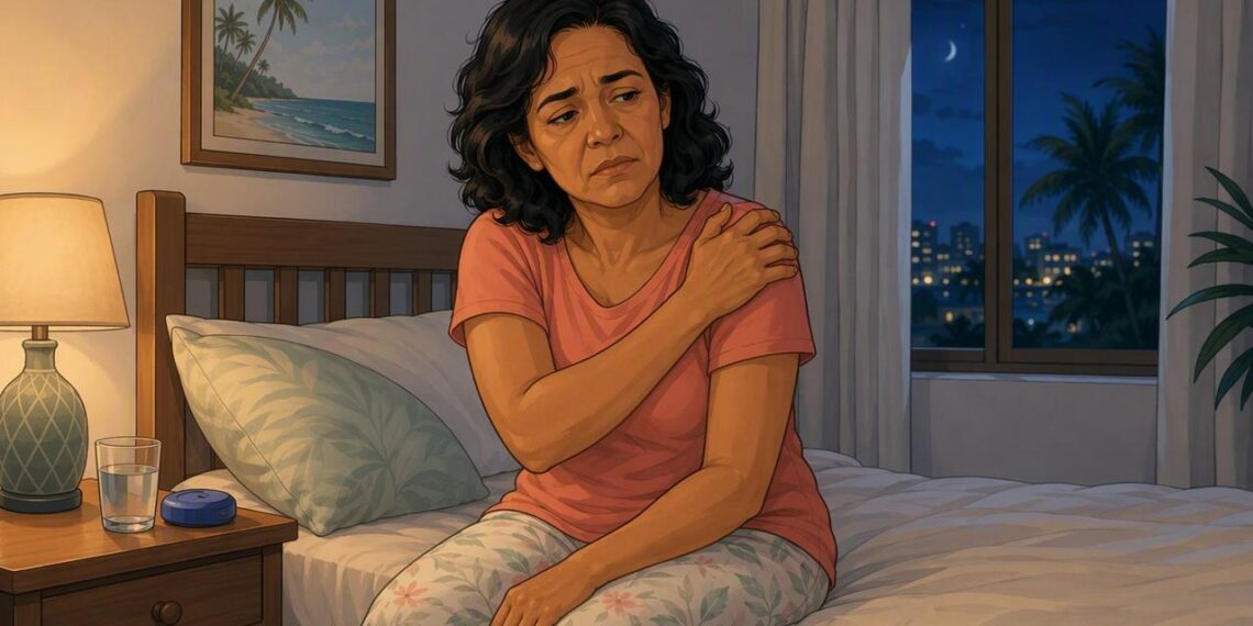 Dor no ombro que piora à noite e atrapalha o sono nem sempre é má posição para dormir: pode ser tendinite