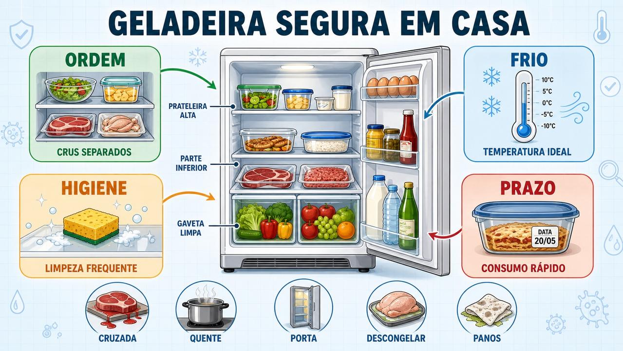 Ordem, frio, higiene e prazo formam os pilares da conservação segura.