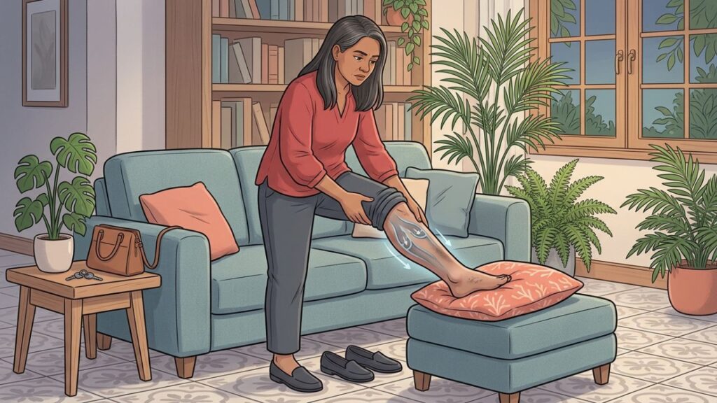 Pernas pesadas ao fim do dia merecem avaliação vascular especializada.