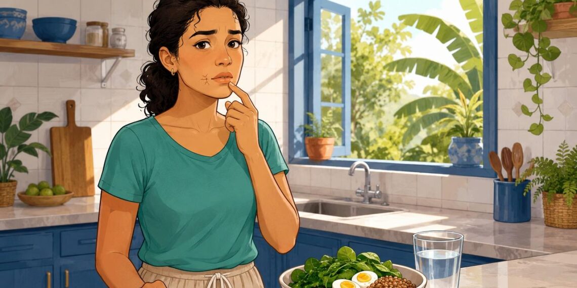 Lábios rachados e feridas no canto da boca que voltam sempre podem ser uma pista esquecida de deficiência de vitaminas do complexo B