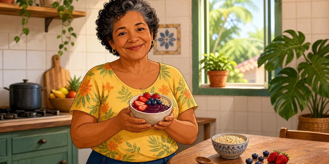 Morango, açaí e frutas vermelhas: por que os antioxidantes dessas frutas entram na conversa sobre memória e envelhecimento