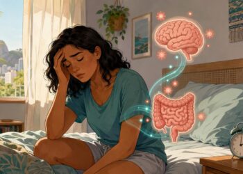 O cansaço crônico não se deve apenas à falta de sono reparador, mas sim à neuroinflamação silenciosa causada pelo desequilíbrio no delicado microbioma intestinal