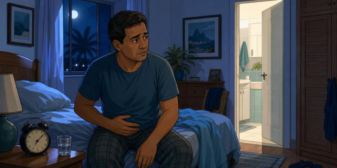 O que realmente significa precisar urinar de hora em hora durante toda a noite