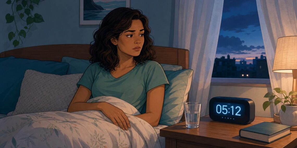 O que significa acordar sempre no mesmo horário da madrugada e o que isso revela sobre o cortisol e o sono profundo