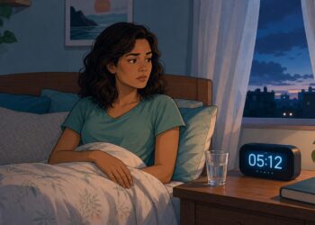 O que significa acordar sempre no mesmo horário da madrugada e o que isso revela sobre o cortisol e o sono profundo