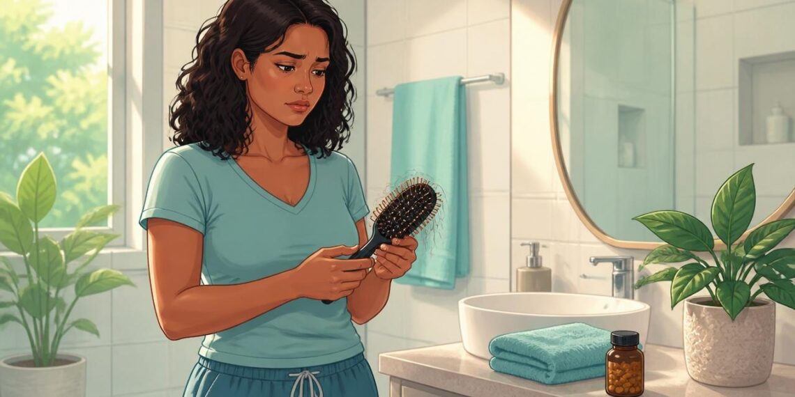 Perder cabelo além do normal nem sempre é genética: pode ser um sinal de deficiência de ferro, zinco ou alteração hormonal