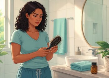 Perder cabelo além do normal nem sempre é genética: pode ser um sinal de deficiência de ferro, zinco ou alteração hormonal