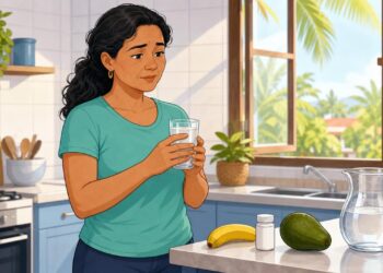 Potássio baixo não é só dieta pobre em frutas: uso de diuréticos, vômitos, diarreia e sudorese intensa podem atrapalhar o equilíbrio no organismo