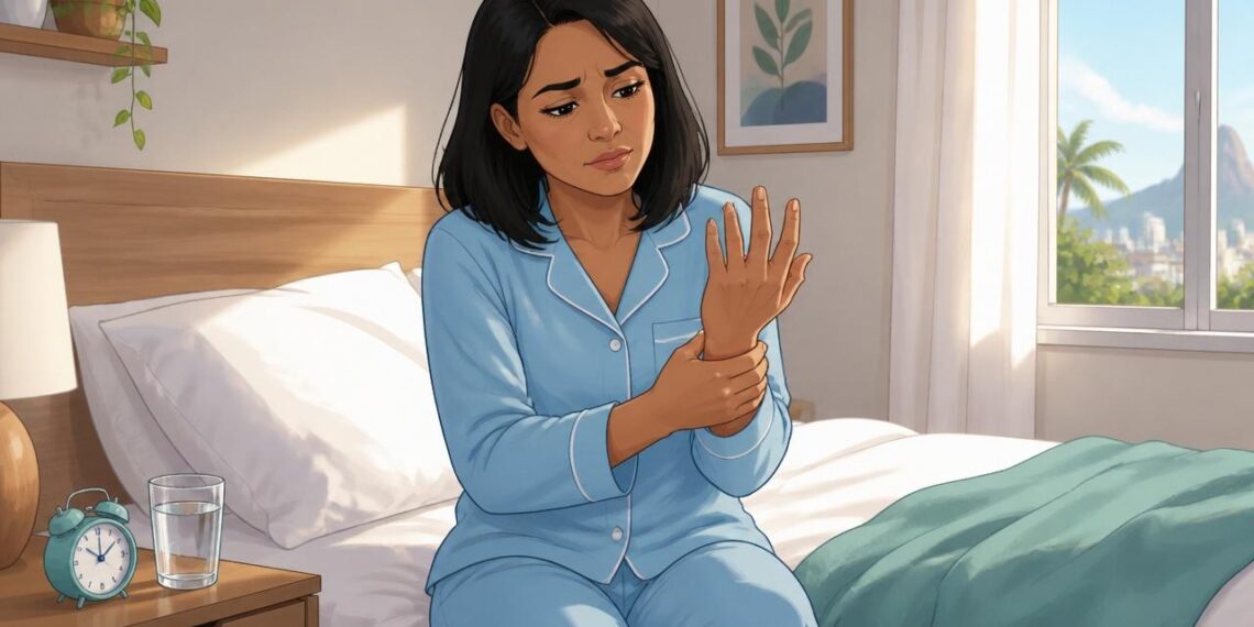 Sentir dormência nas mãos ao acordar nem sempre significa dormir em posição errada: às vezes é sinal de síndrome do túnel do carpo em fase inicial