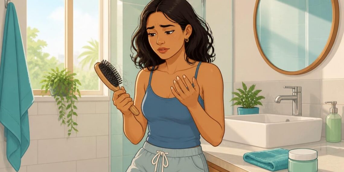 Sentir queda de cabelo aumentada e unhas quebradiças com frequência pode ser um dos primeiros sinais de funcionamento lento da tireoide