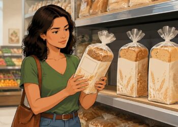 Trocar o pão branco pelo integral não resolve sozinho: por que a quantidade de fibra por fatia importa mais do que o nome no rótulo