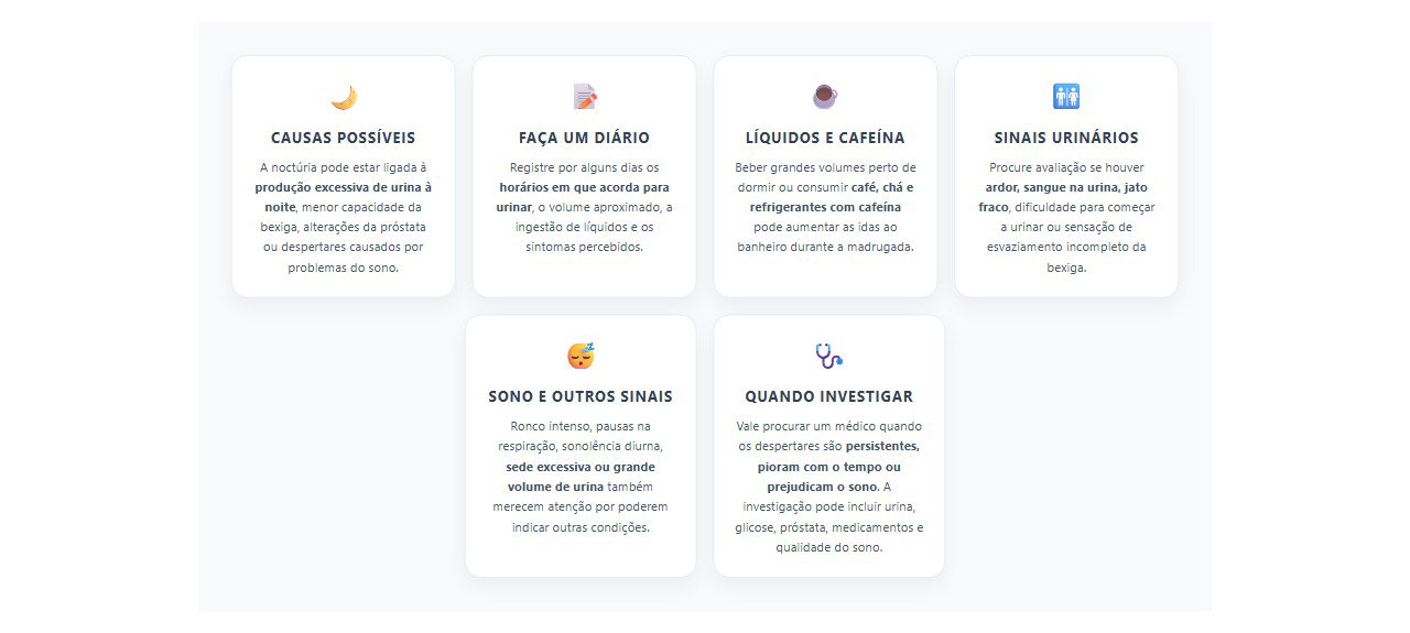Acordar várias vezes para urinar à noite: 6 sinais de que vale investigar