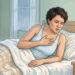Calorões noturnos na menopausa podem causar suor, despertares frequentes e piora da qualidade do sono.