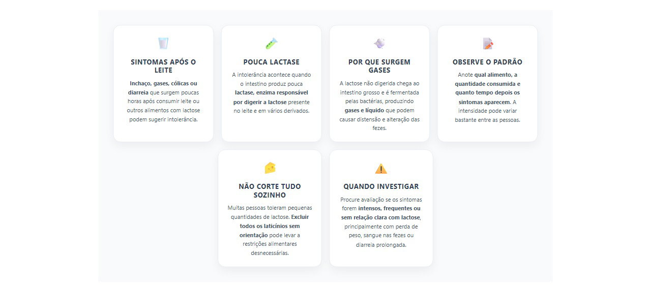 Leite causa inchaço e gases: sinais de que a lactose pode estar envolvida