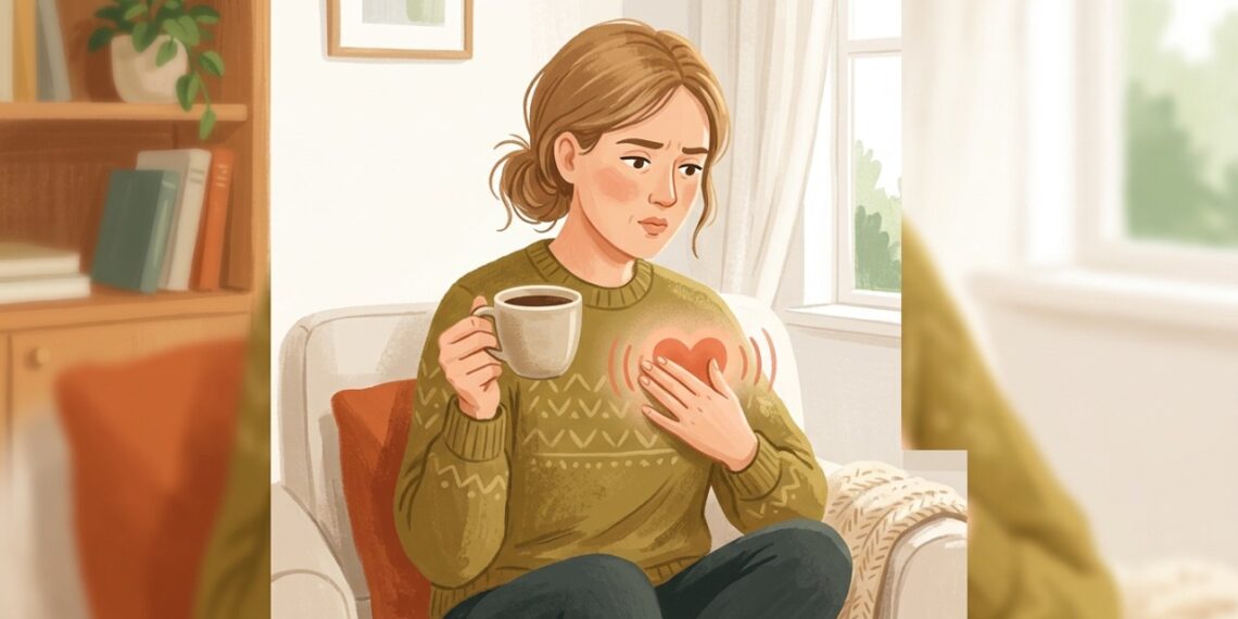 Palpitação após o café pode estar ligada à cafeína, mas episódios frequentes merecem investigação.